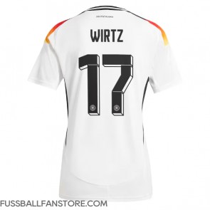 Deutschland Florian Wirtz #17 Replik Heimtrikot Damen EM 2024 Kurzarm